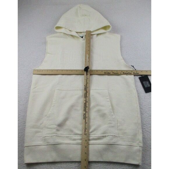 NWT Boxing Combo Sleeveless Hoodie Men's Size Medium M Round Neck Cotton USA - Picture 6 of 9